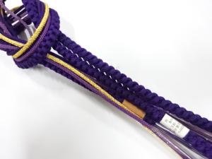 未使用品　正絹　手組帯締め